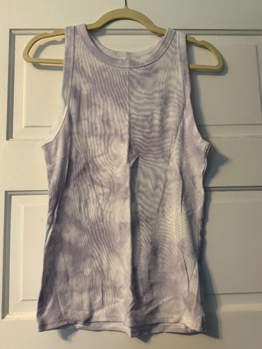 A New Day Purple Tie Die Basic Tank Top